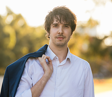 Andy Consolino - Digital Production & Research Officer at Farm Transparency Project. Photo by Kate Luke Photography.