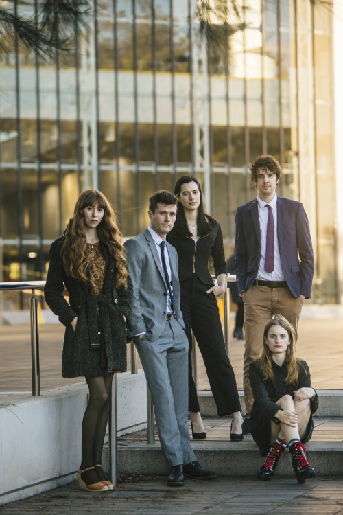 Farm Transparency Project (FTP) team members outside the High Court, Canberra, May 2026.<br />Credit: Kate Luke Photography