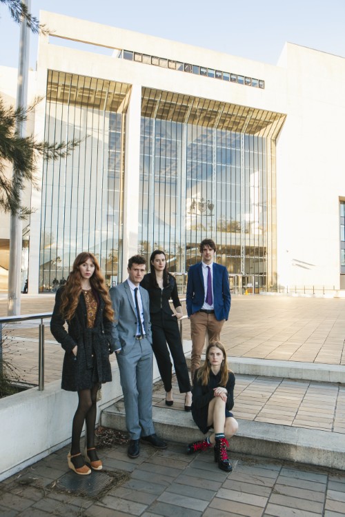 Farm Transparency Project (FTP) team members outside the High Court, Canberra, May 2026.<br />Credit: Kate Luke Photography