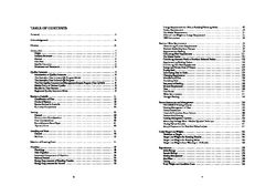 Deer Farming Handbook - Table of Contents & Glossary