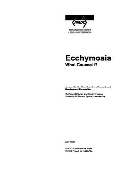 Ecchymosis -  What Causes It?