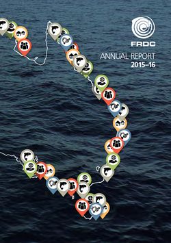 FRDC Annual Report 2016