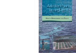 Australian prawn farming manual