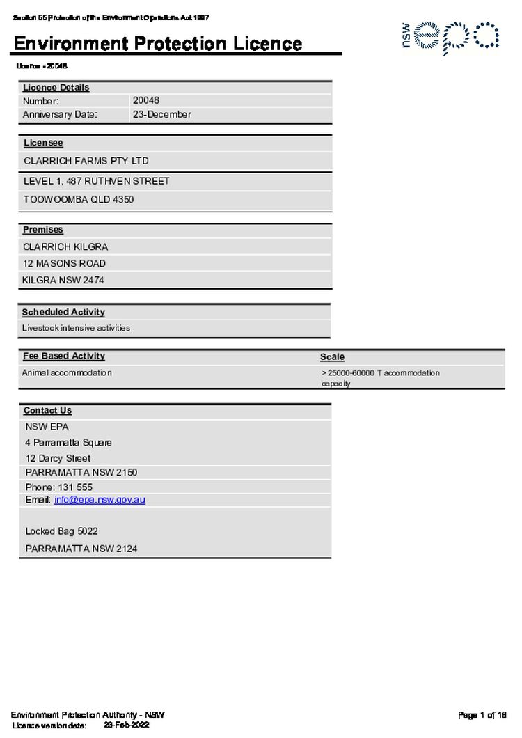 Clarrich Farms - Kilgra - EPA-20048