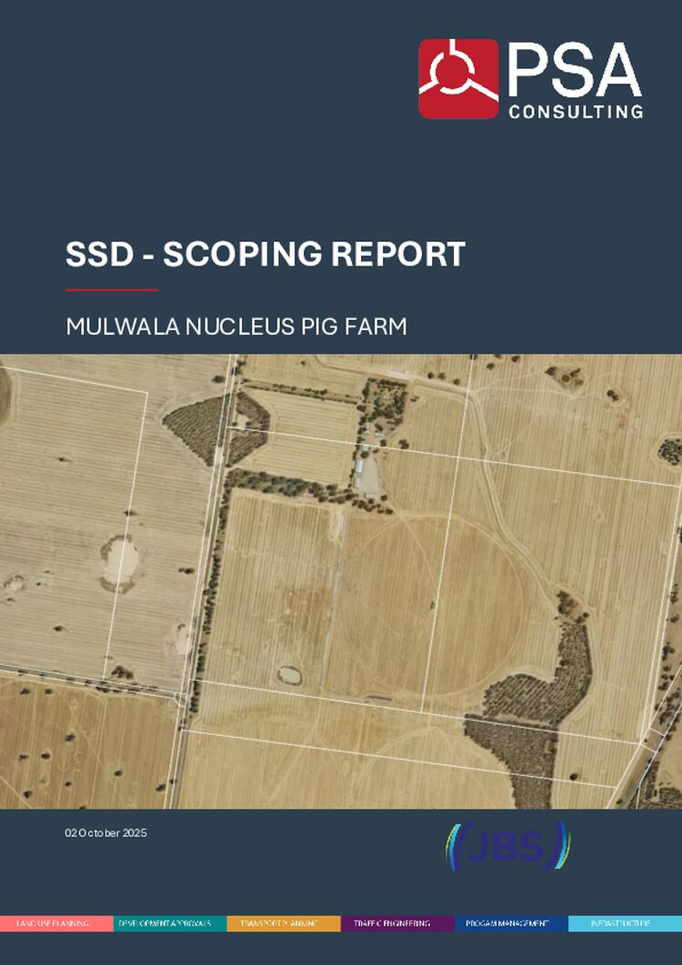 Mulwala Nuclues Pig Farm - SSD-94413231 - Scoping Report