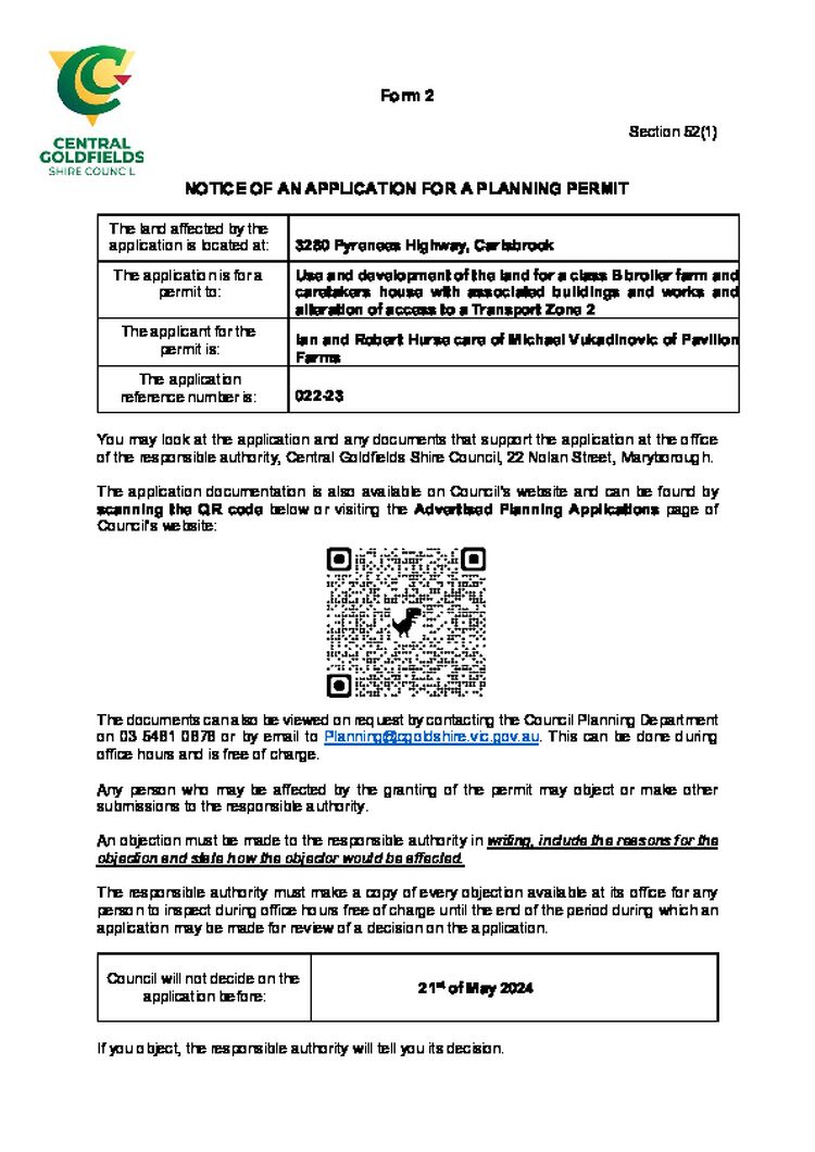 D022-23 Public Notice Sign