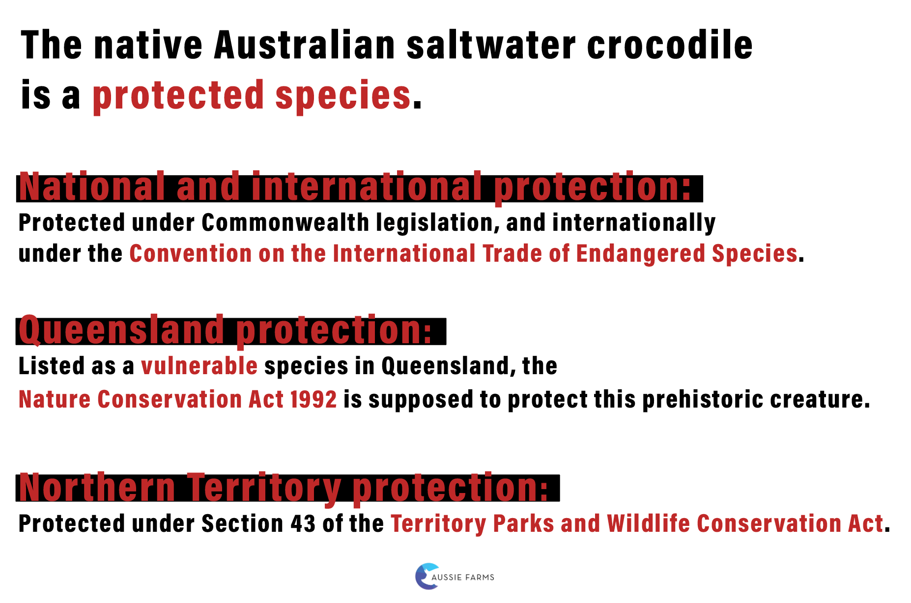 Global movement against the slaughter of Australian saltwater crocodiles  continues to build