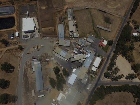 Drone flyover of Ararat Abattoir