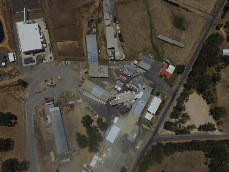 Drone flyover of Ararat Abattoir