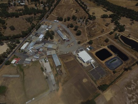 Drone flyover of Ararat Abattoir