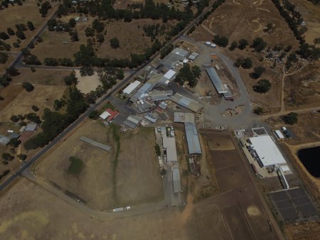 Drone flyover of Ararat Abattoir