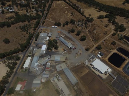 Drone flyover of Ararat Abattoir