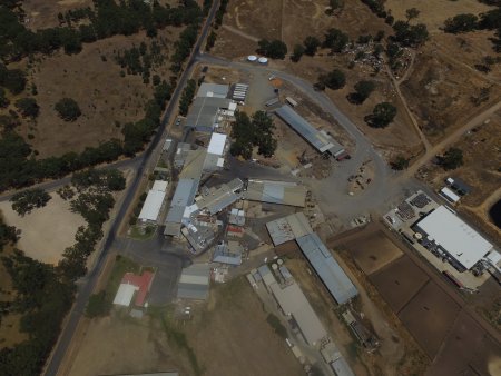 Drone flyover of Ararat Abattoir