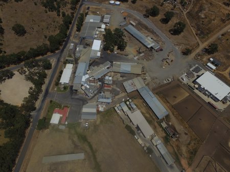 Drone flyover of Ararat Abattoir