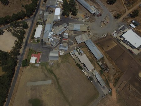 Drone flyover of Ararat Abattoir