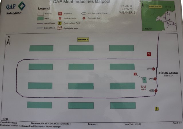 Map of weaner module