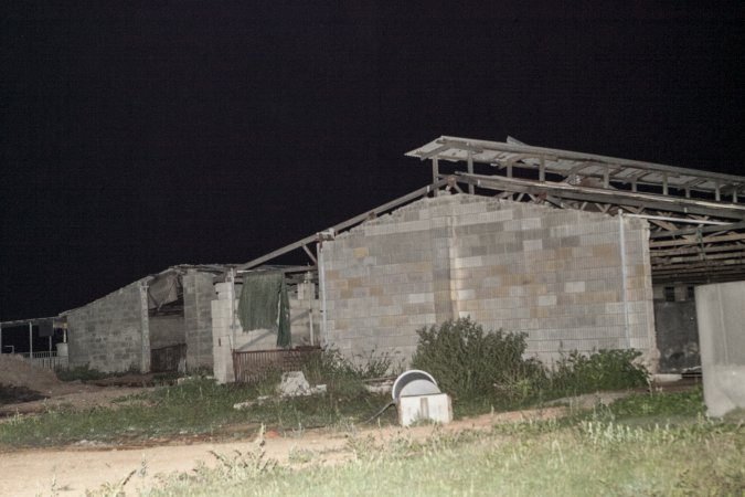 Crumbling grower sheds