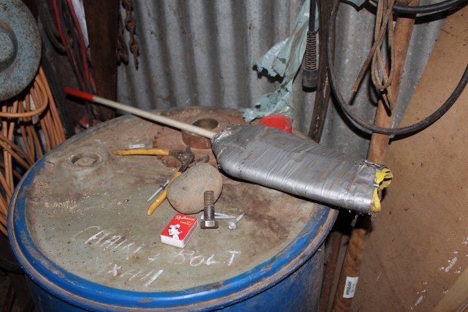 Paddle for smacking pigs