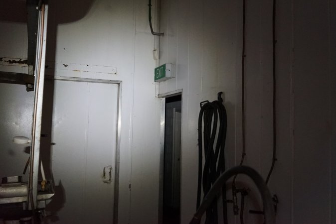Doors within processing room