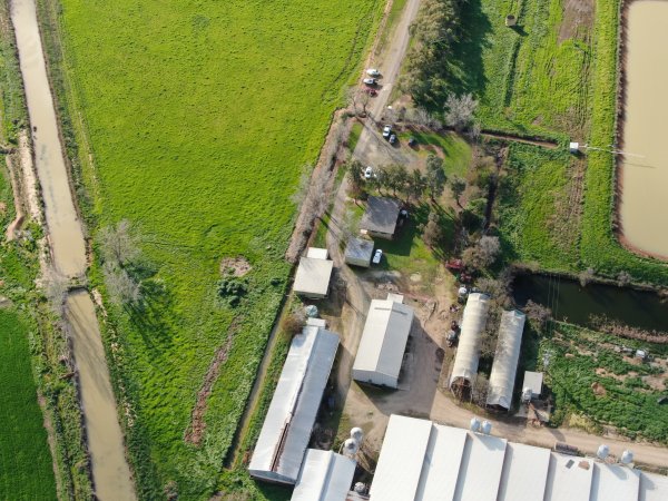 Drone flyover