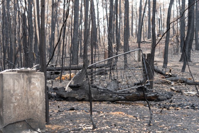 Aftermath of Victorian Bushfires 2019-20