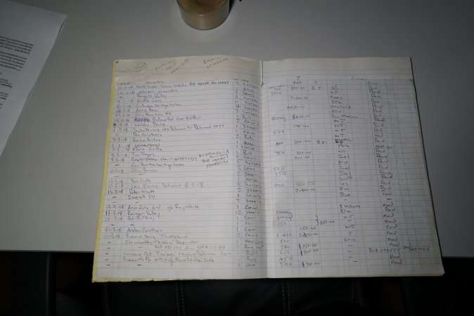 Highland Knackery's animal intake log