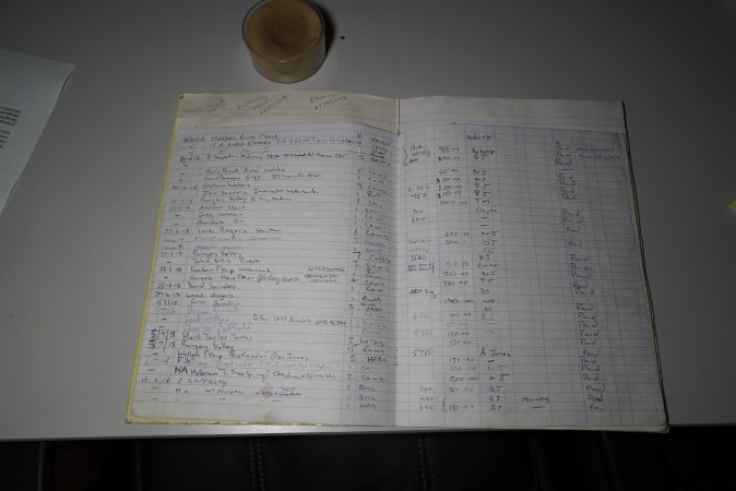 Highland Knackery's animal intake log