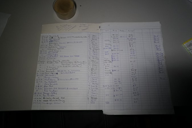 Highland Knackery's animal intake log