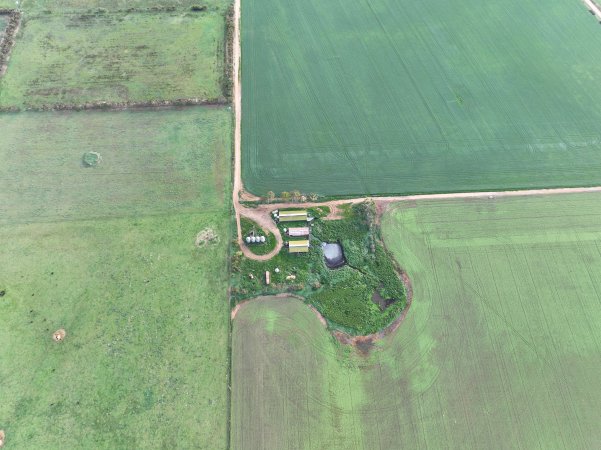 Drone flyover