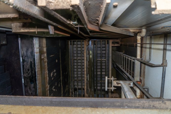 Gondolas in the gas chamber