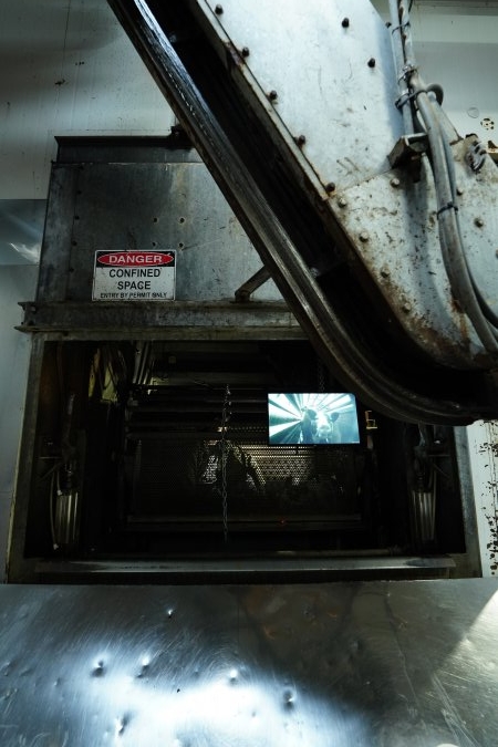 Activist sealed inside gondola in gas chamber
