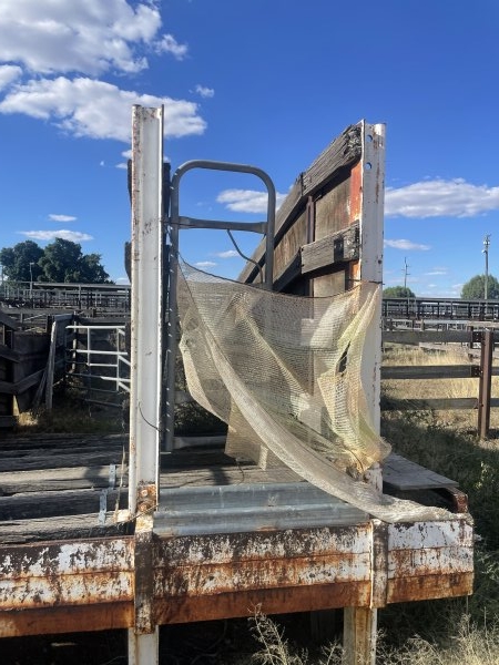 Decrepit conditions of abandoned Saleyard