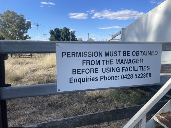 Decrepit conditions of abandoned Saleyard