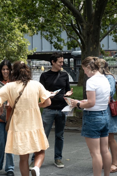 Animal rights activists at Dominion Outreach Melbourne