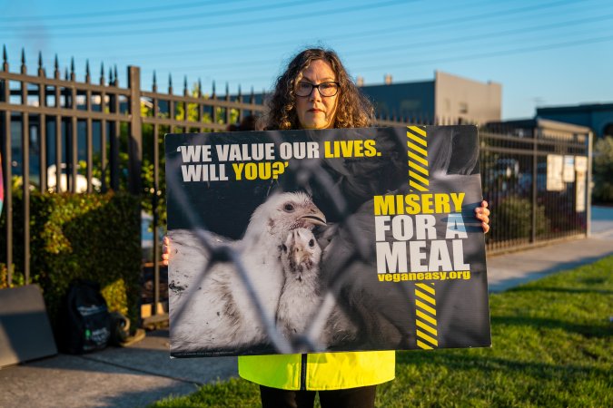 Melbourne Chicken Save Vigil - April 2025