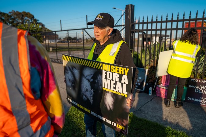 Melbourne Chicken Save Vigil - April 2025