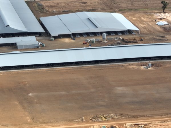 Drone flyover - AFMH Coomboona (breeding)