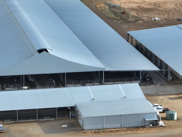 Drone flyover - AFMH Coomboona (breeding)