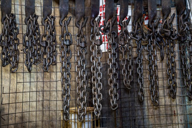 Cattle kill room