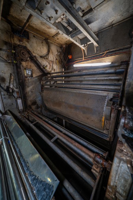 Pig gas chamber