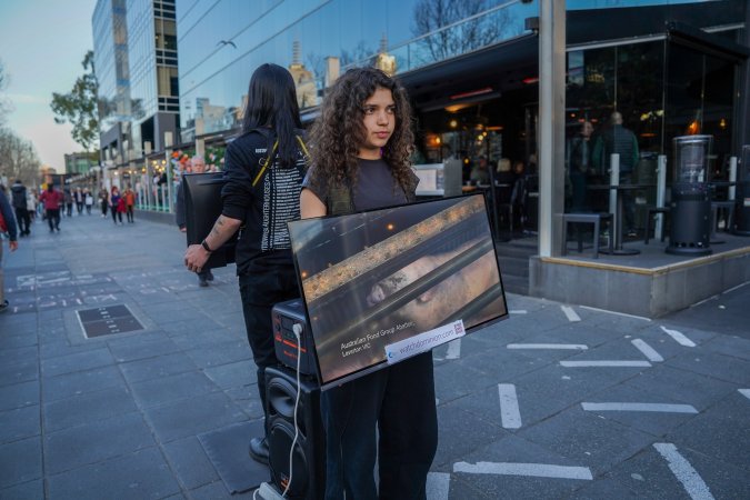 3 August 2025: Dominion Outreach Melbourne: Shut Down Slaughterhouses