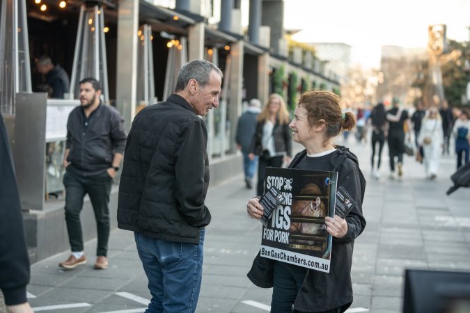 3 August 2025: Dominion Outreach Melbourne: Shut Down Slaughterhouses