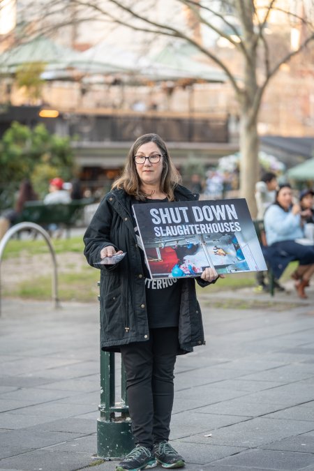 3 August 2025: Dominion Outreach Melbourne: Shut Down Slaughterhouses