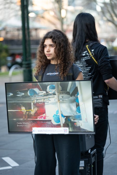 3 August 2025: Dominion Outreach Melbourne: Shut Down Slaughterhouses