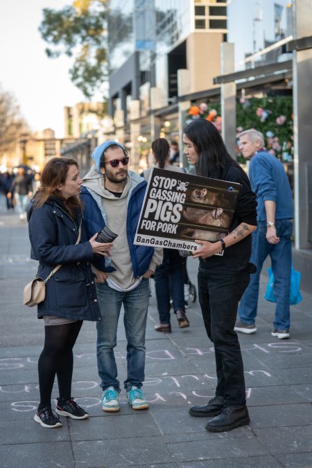 3 August 2025: Dominion Outreach Melbourne: Shut Down Slaughterhouses