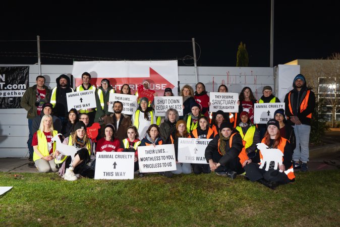 Cedar Meats Vigil - National Week Of Action 2025