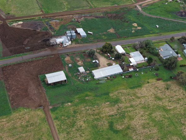 Drone flyover