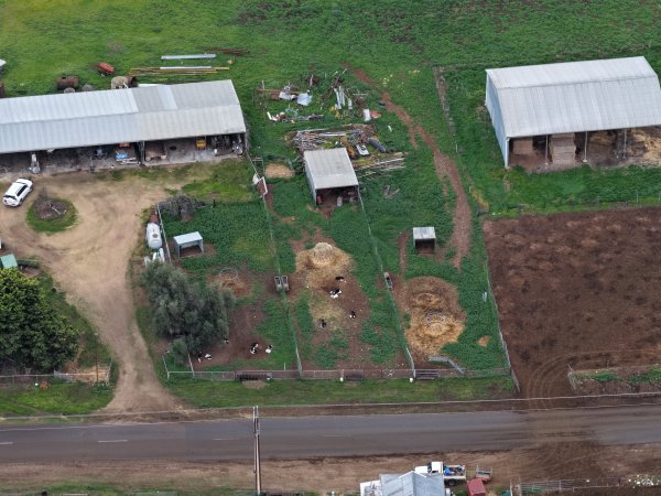 Drone flyover