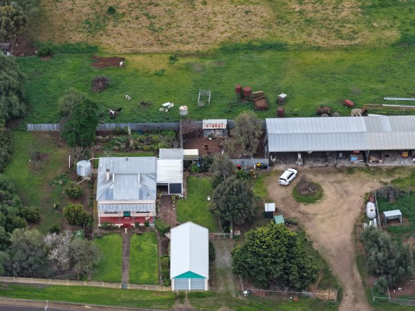 Drone flyover