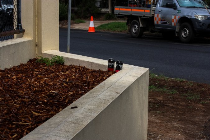 Rubbish left by Rodeo-Goers outside of Queanbeyan Rodeo